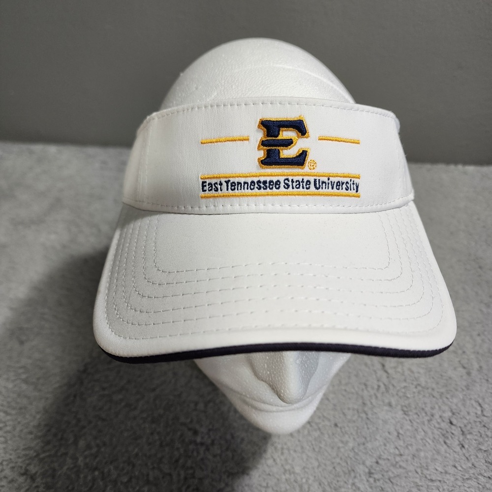 East Tennesse State University Buccaneers The Game Golf‎ Sun Visor Hat White